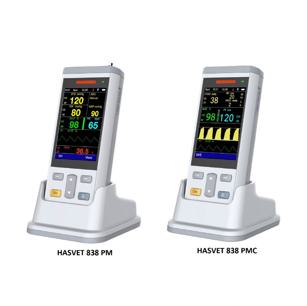 HASVET 838 PM ve 838 PMC MİNİ HASTA BAŞI MONİTÖRÜ