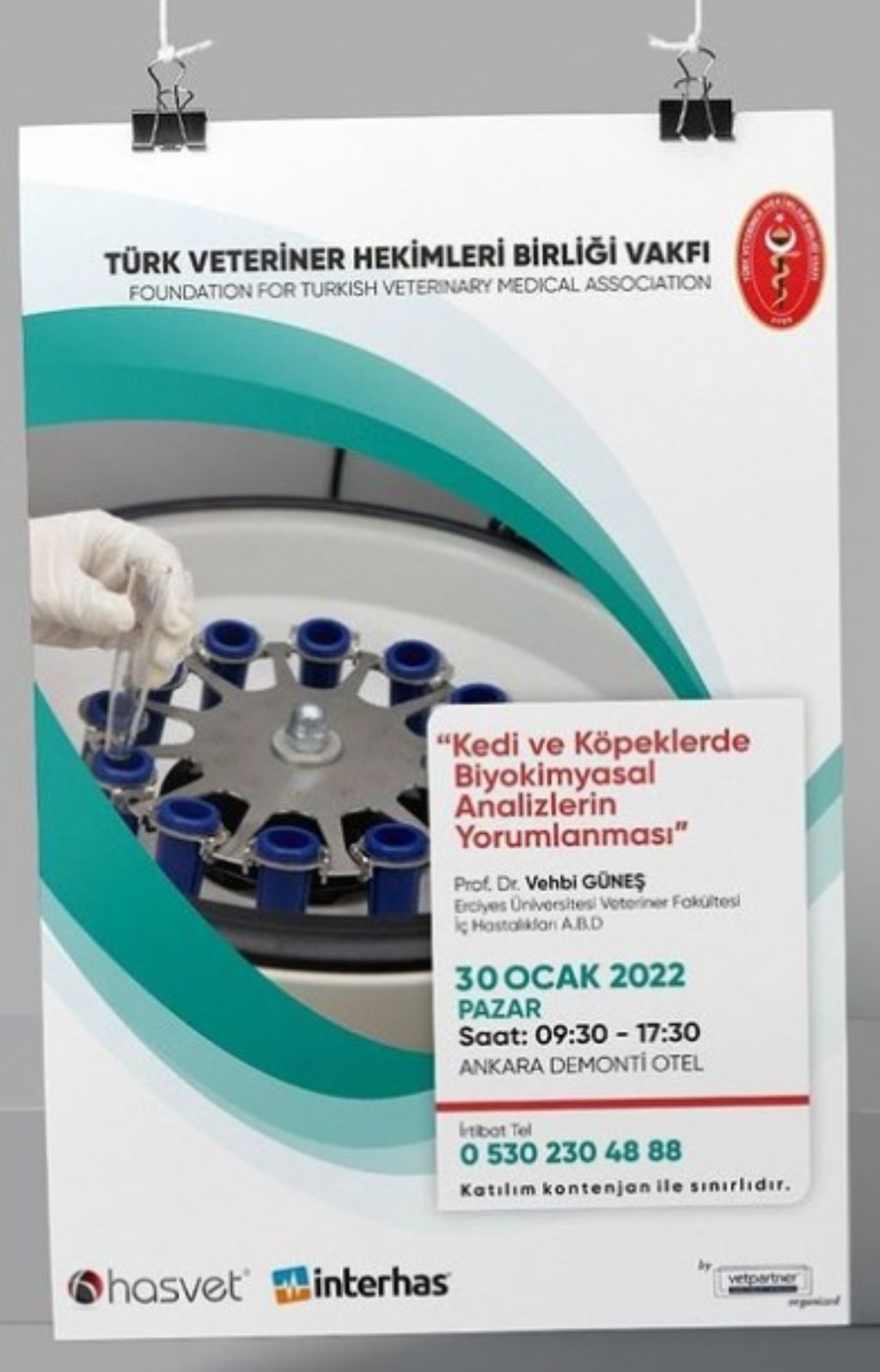 Interpretation of Biochemical Analysis in Cats and Dogs - January 30, 2022 - Ankara - Demonti Hotel